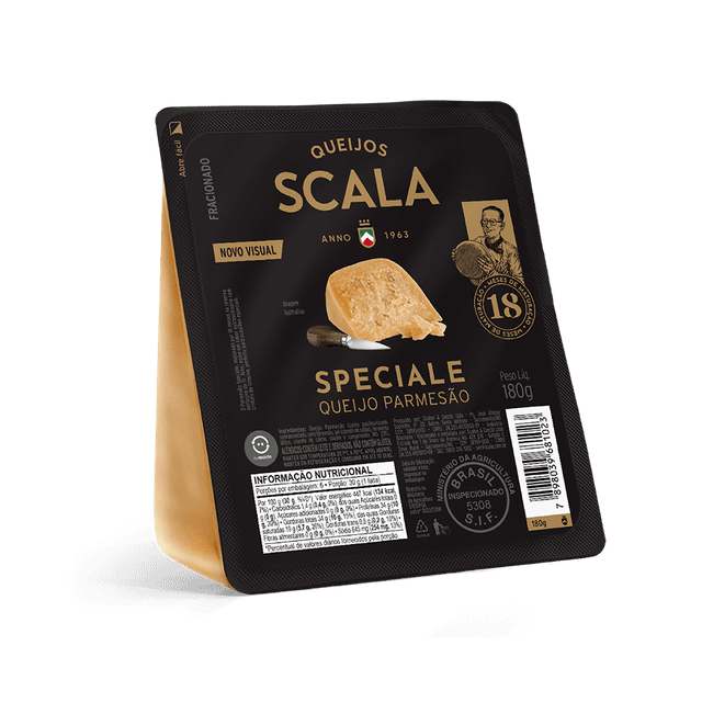 PARMESAO SPECIALE 18 MESES FRACIONADO 180 G SCALA