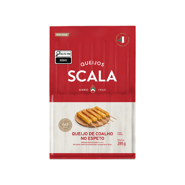 COALHO ESPETO 285 G SCALA