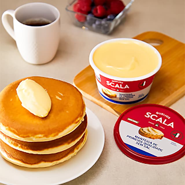 Panqueca Americana com Manteiga Scala